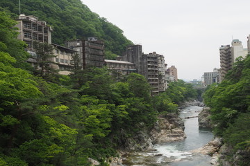 RUINS; remains of a dream, Kinugawa resort business, Japan