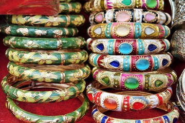 Fototapeta na wymiar traditional turkish bangles
