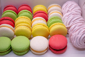 lovely colored macorones