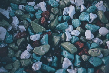 Abstract colourful food sweet background pattern