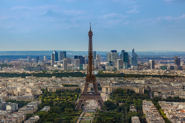 Fototapeta premium Eiffel Tower in Paris France