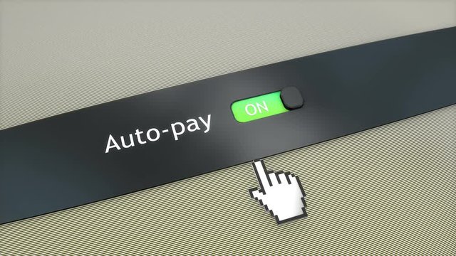 Application setting Auto pay