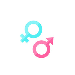 gender icons, vector