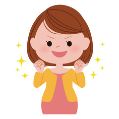 妊婦さん　笑顔