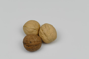 isolated nice walnuts