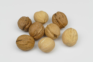isolated nice walnuts