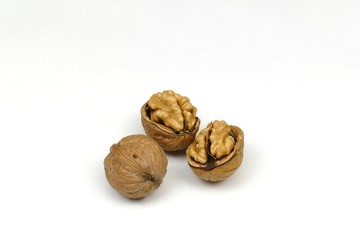 isolated walnut