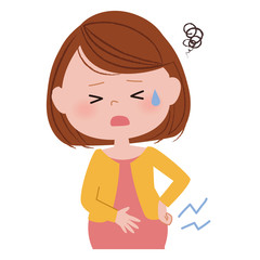 妊婦さん　体調不良　腰痛