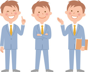 ビジネスマン　全身