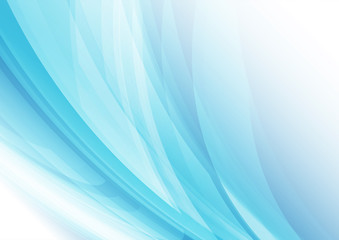 Abstract shape light blue background
