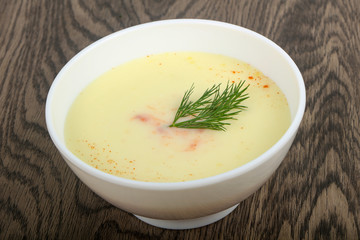 Cheese soup