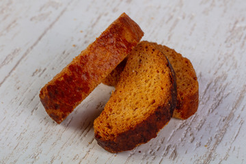 Sweet fresh gingerbread