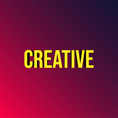 creative . Life quote with modern background vector
