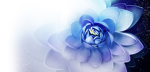 Obrazy na Plexi  lily flower on bright background