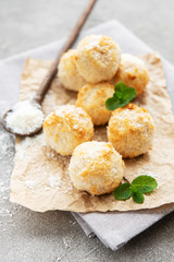 Sweet coconut cookies