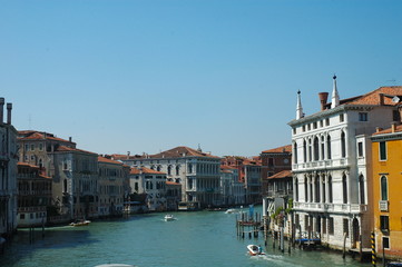 Fototapeta na wymiar Canal Grande, Venezia, Italia
