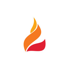 Flame vector logo