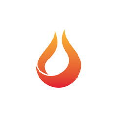 Flame vector logo
