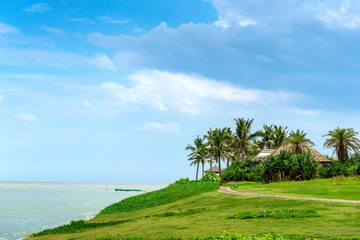 Fototapeta na wymiar Seaside landscape
