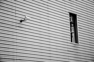 window with shutters