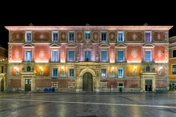 Palacio Episcopal de noche