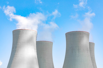  Nuclear power plant Dukovany in Czech Republic Europe