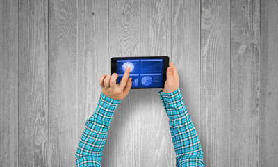 Using financial application