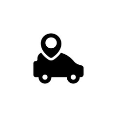 car gps icon vector illustration