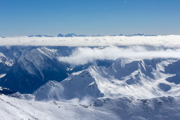 Above the cloud line