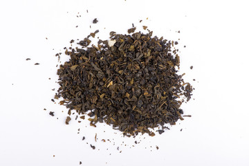  flavored tea. tea leaves