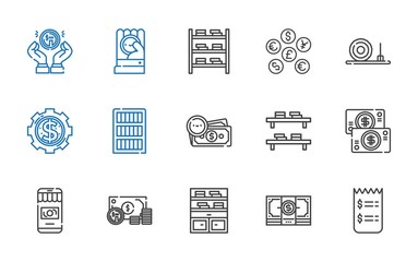 stack icons set