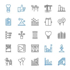 up icons set