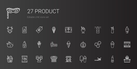 product icons set