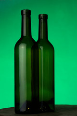 empty wine bottle
