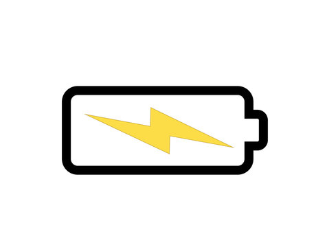 battery (energy) icon illustration idesign
