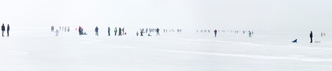 Eislaufen auf dem Bodensee