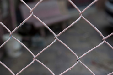 Pink Fence 