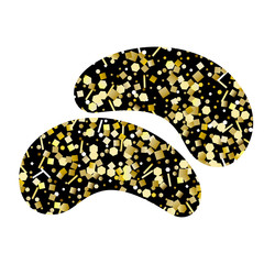 Obraz premium Eye patches. Isolated on white backround.