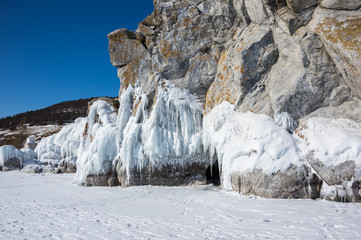The coast of Olkhon Island