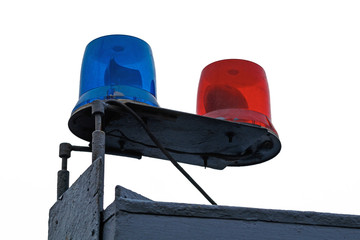 signal lights on the bridge, St. Petersburg