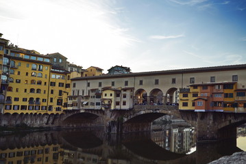 Fototapeta na wymiar Ponte Vecchio, Florence, Tuscany, Italy
