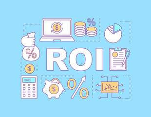 ROI word concepts banner