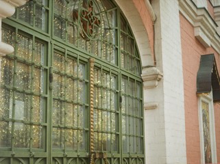 windows of an old church