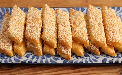 Cheese cookies.
