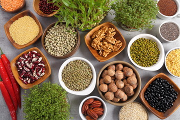 Healthy organic food.