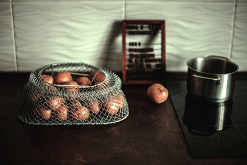 potato abacus mesh retro