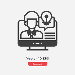 idea icon vector
