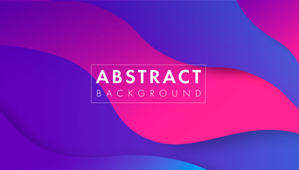 Colorful abstract geometric background.Trend gradient. Fluid shapes composition. Eps10 vector.