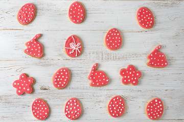 Easter sweets and decorations