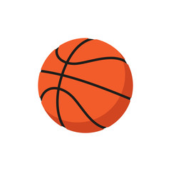 Basketball ball. Vector. 